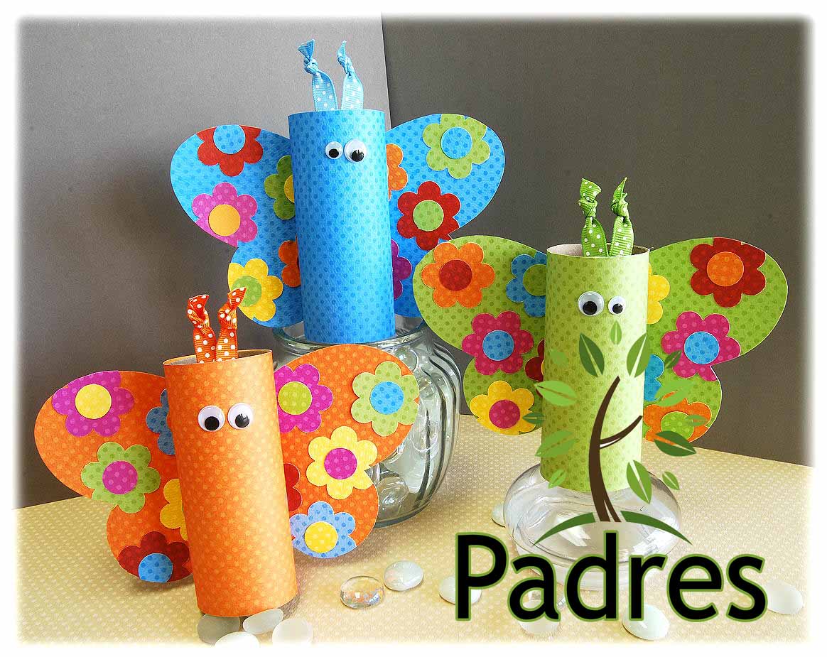 Revista Padres: Manualidades con materiales reciclados Revista Padres: Manualidades con materiales reciclados