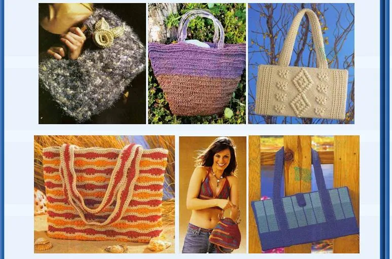 Revistas de bolsos tejidos a crochet - Imagui