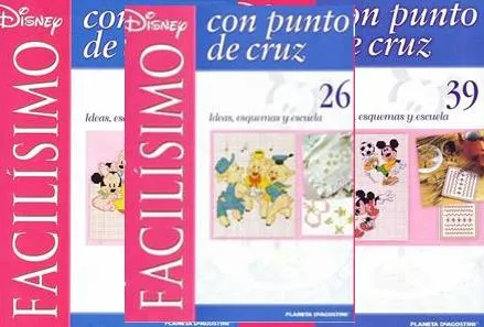 Revista Disney magic punto cruz - Imagui