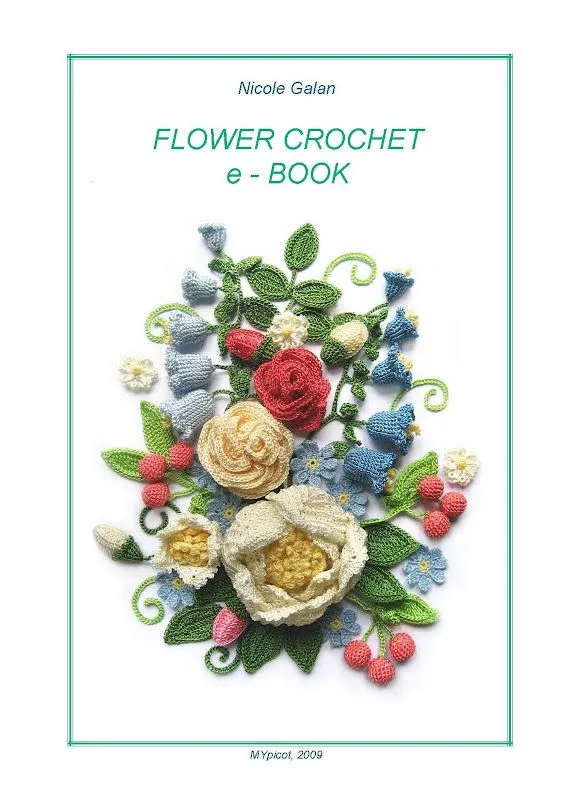 REVISTAS DE MANUALIDADES PARA DESCARGAR GRATIS: Flower Crochet e-book