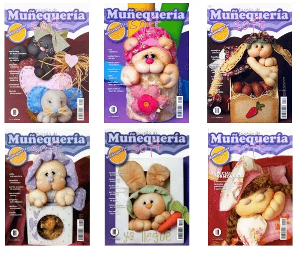 Revistas de manualidades Gratis: Revistas Muñecas Soft gratis