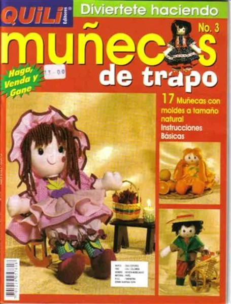 Descargar gratis revistas de muñecas de trapo - Imagui