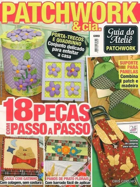 Revistas - patchwork on Pinterest | Patchwork, Manualidades and Html