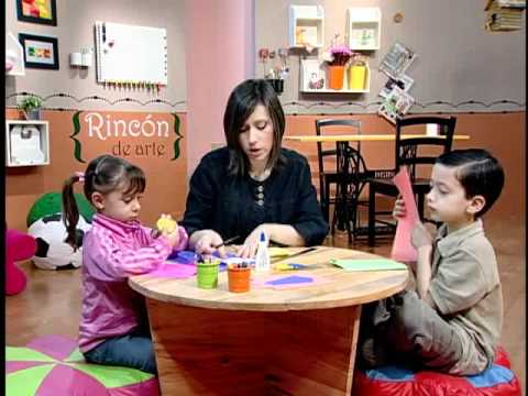 Rincón de Arte Infantil -- Tarjeta para papá - YouTube