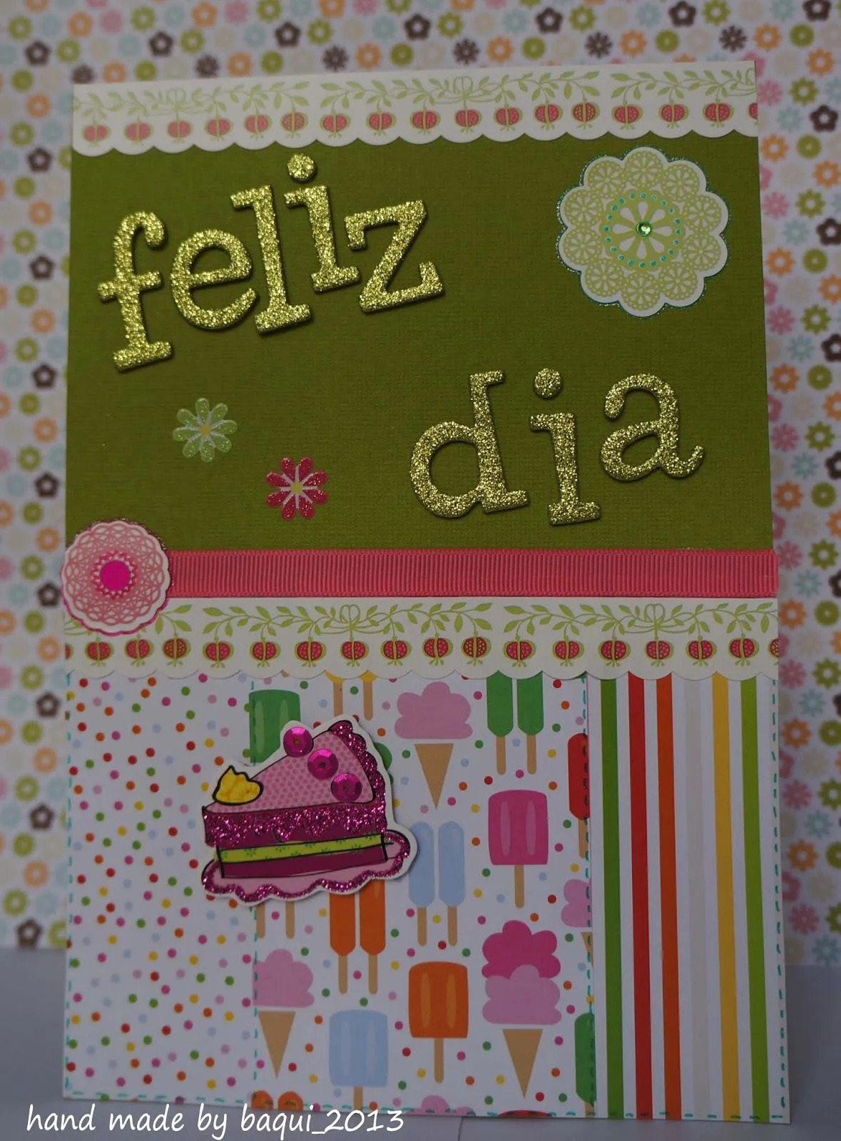 El rincón de Baqui: Tarjeta y tag para cumpleaños El rincón de Baqui: Tarjeta y tag para cumpleaños