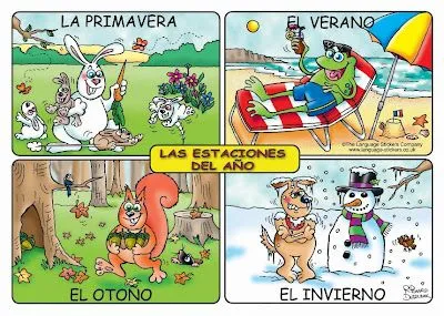 El rincon de la infancia: ♥ Las 4 estaciones del año ( El rincon de la infancia: ♥ Las 4 estaciones del año (
