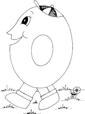 El rincon de la infancia: ♥ Números para pintar El rincon de la infancia: ♥ Números para pintar