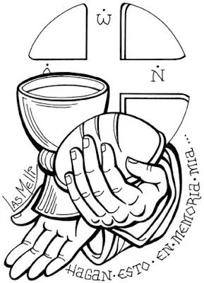 El Rincón de las Melli: Icono: Jesús y la Eucaristía El Rincón de las Melli: Icono: Jesús y la Eucaristía