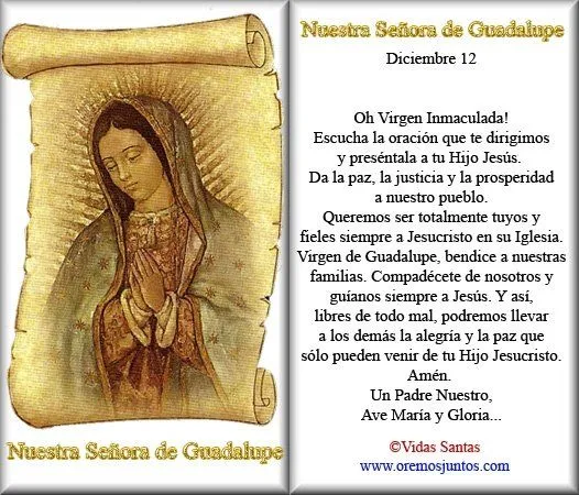 Rincón de la Oración: Estampas Oraciones de Nuestra Señora de ...