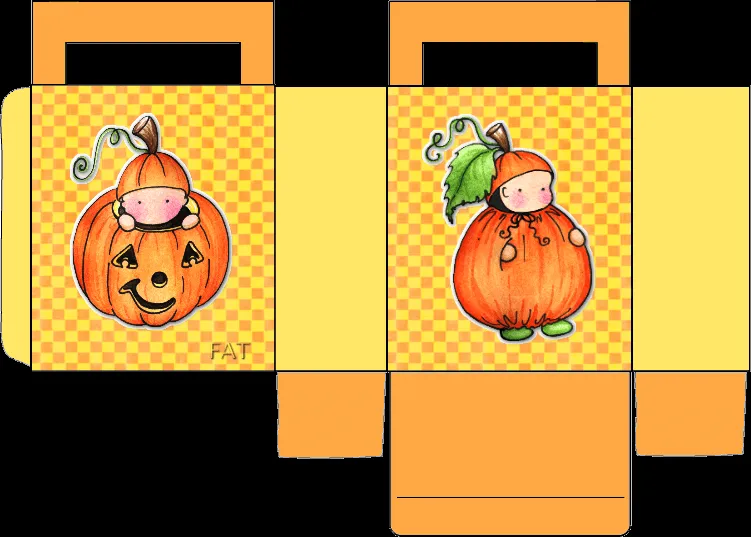 Cajas de Halloween para imprimir - Imagui