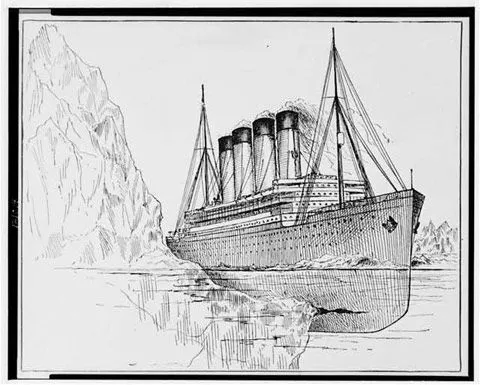 El titanic para dibujar - Imagui