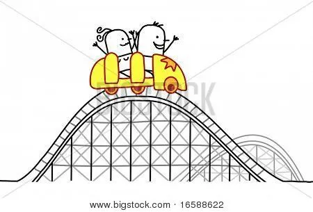 Roller Coaster vectores, fotos e ilustraciones en stock | Bigstock