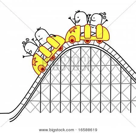 Roller Coaster vectores, fotos e ilustraciones en stock | Bigstock