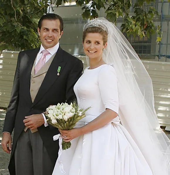 La romántica boda de Carlos Felipe de Orleans y Diana Alvares ...