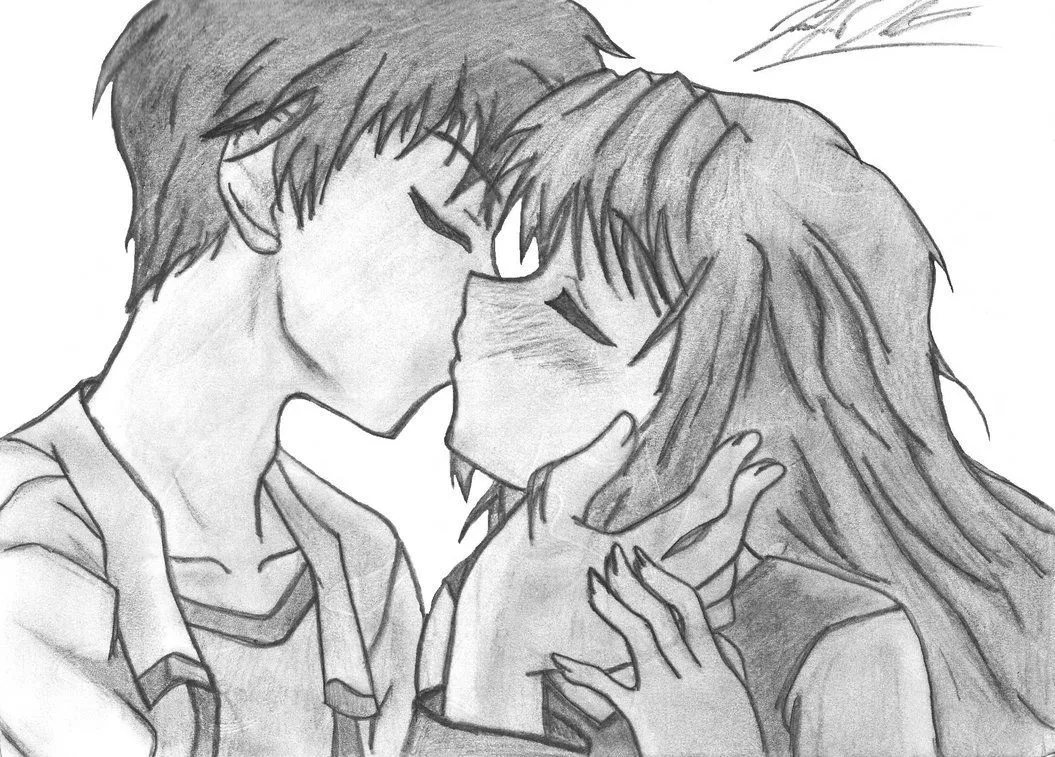 romantico+de+anime+de Colouring Pages | dibujos a lapiz ...