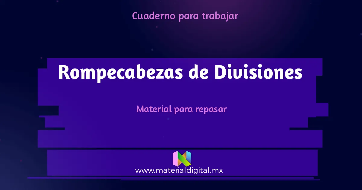 Rompecabezas de Divisiones ~ Material Digital