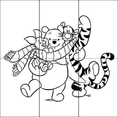 PARA NIÑOS E INFANTIL: ROMPECABEZAS DE WINNIE THE POOH PARA NIÑOS E INFANTIL: ROMPECABEZAS DE WINNIE THE POOH