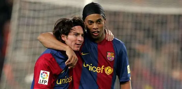 Ronaldinho: "Pedimos a Rijkaard que subiera a Messi al primer ...