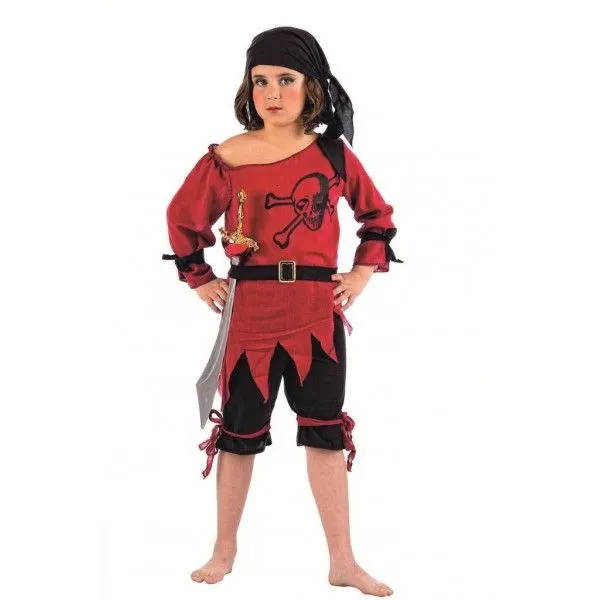 Disfraz de pirata casero para niña - Imagui