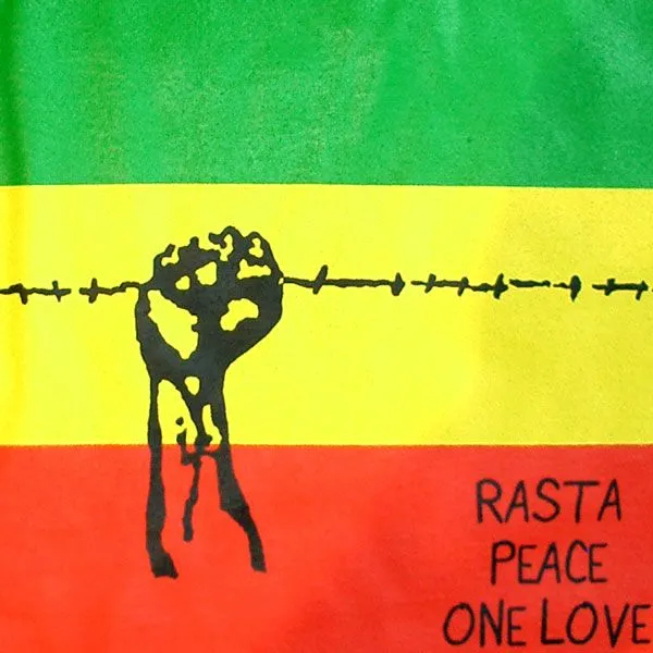 Roots Rasta Uprising Fist Irie Dub Jah Reggae One Love T Shirt XL ...