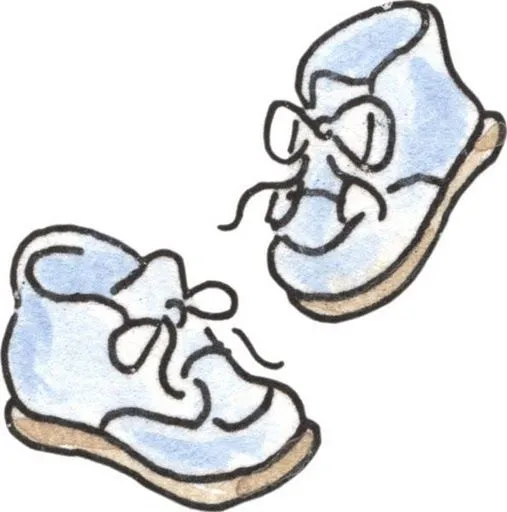 Zapatitos de bebé dibujos - Imagui