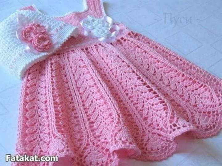 Crochet✂ and more on Pinterest | Crochet Flowers, Crochet Dresses ...