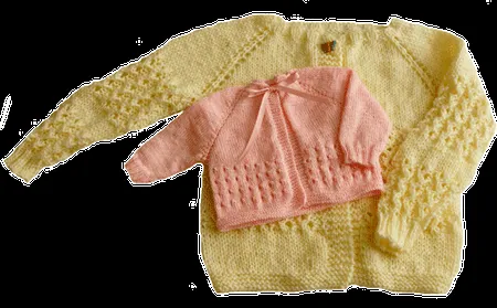 Ropón o chaquetita para bebé - Tejiendo Perú...