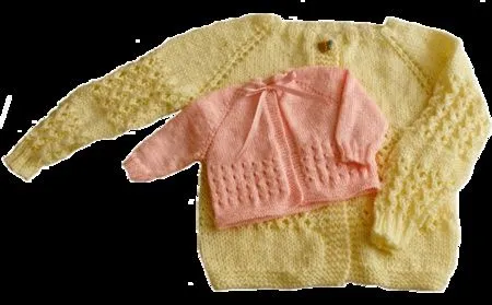 Ropón o chaquetita para bebé (tutorial) | Palitos, dos agujas o ...