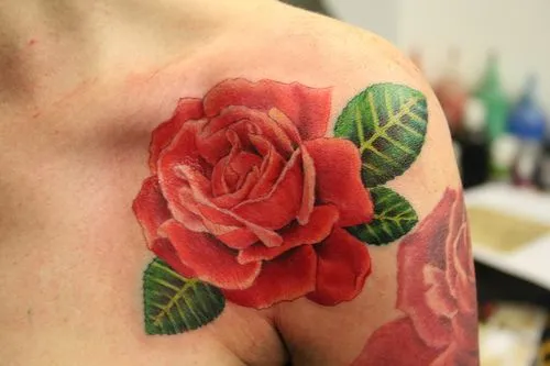rosa tattoo | Brisa Ink
