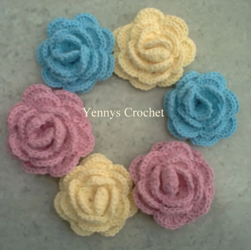 Rosas en Crochet