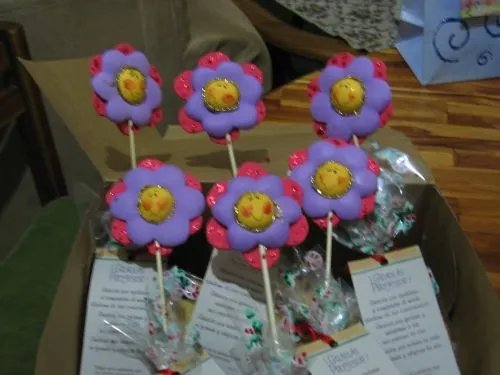 Imagen flores de fomi - grupos.