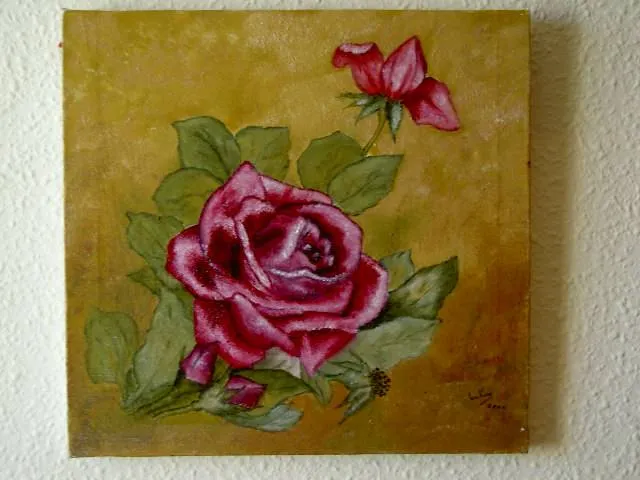 Rosas para pintar cuadros - Imagui