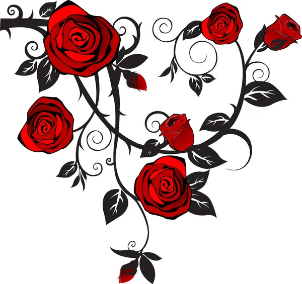 Rose image - vector clip art online, royalty free & public domain Rose image - vector clip art online, royalty free & public domain