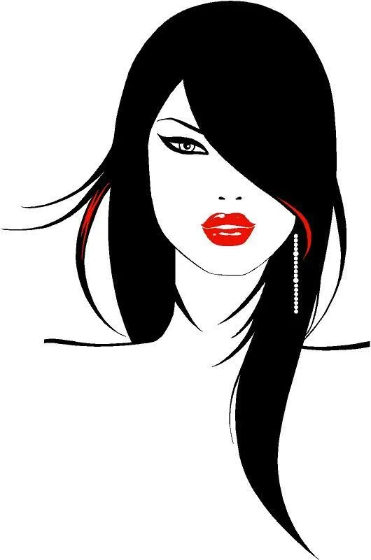 Rostro de mujer silueta - Imagui | Femenino | Pinterest