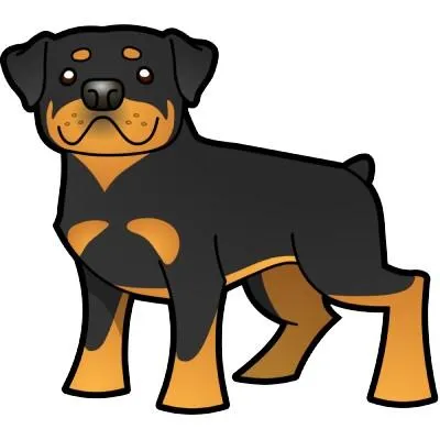 Foto N1ki Rottweiler negro y altavoz del corazón del mo Foto N1ki Rottweiler negro y altavoz del corazón del mo