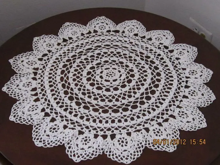 Round Crochet on Pinterest | Doilies, Crochet Doilies and Doily ...