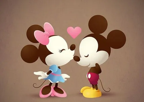 Minnie loves Mickey - Imagui