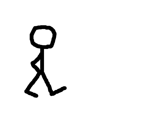 Running Stick Figure Gif images