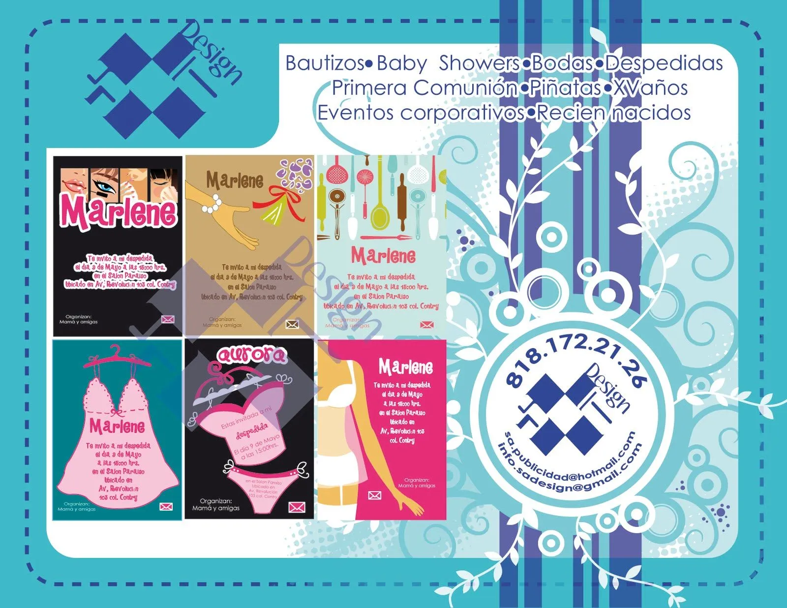 Sa design...Diseños personalizados y publicidad: mayo 2011 Sa design...Diseños personalizados y publicidad: mayo 2011