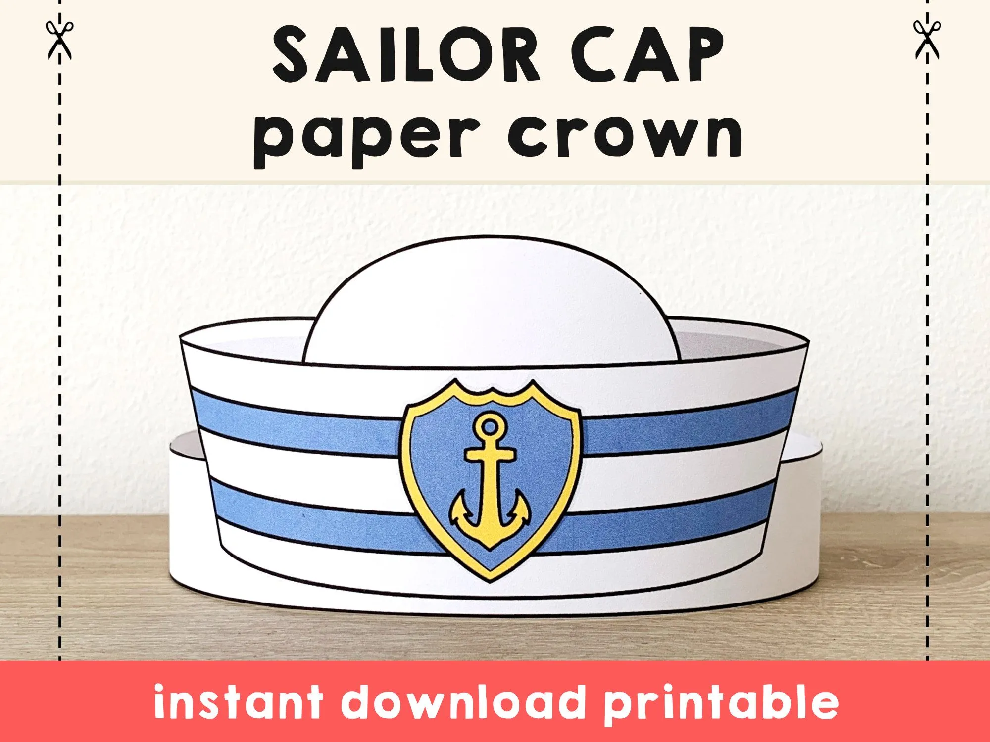 Sailor cap - Etsy México