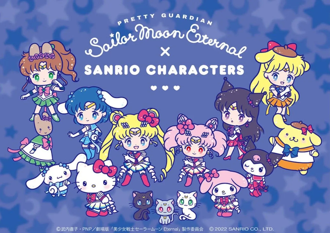 Sailor Moon y Hello Kitty celebran el 30 aniversario de las Sailor Scouts -  Senpai