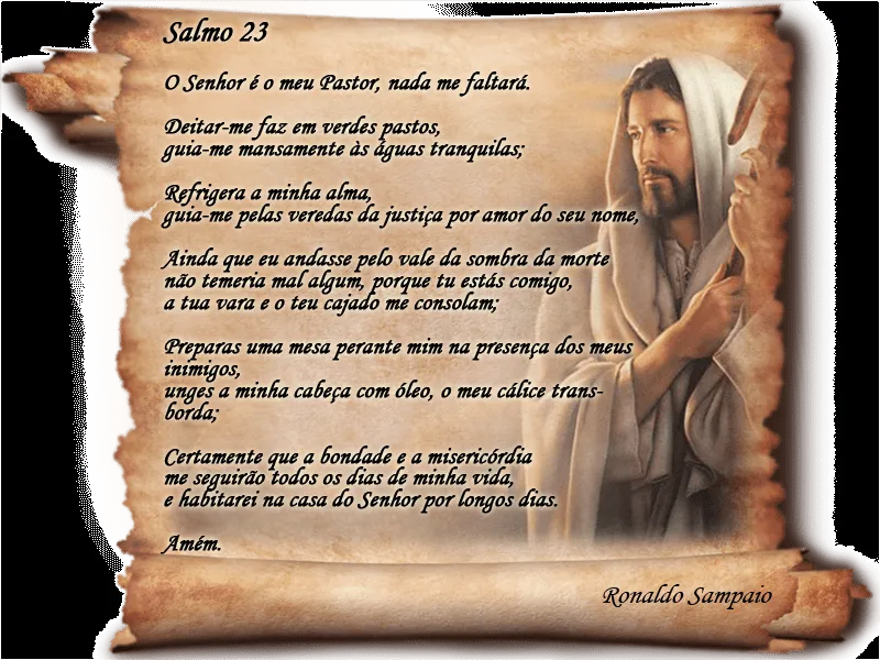 Salmo 23 catolico - Imagui