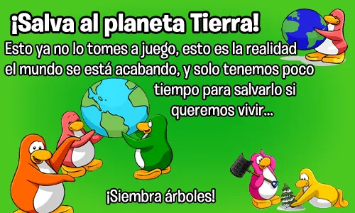 Salva al Planeta Tierra! | Club Penguin Toon ||| Blog Toon |||