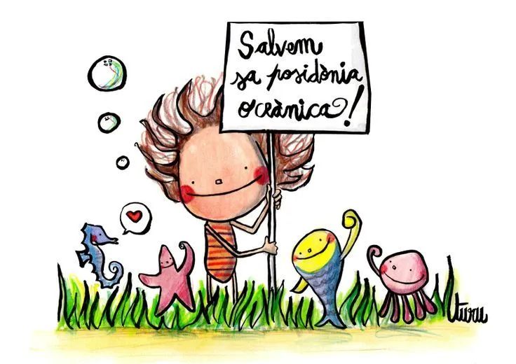 Salvem sa posidònia oceànica! | Dibujos marinos | Pinterest