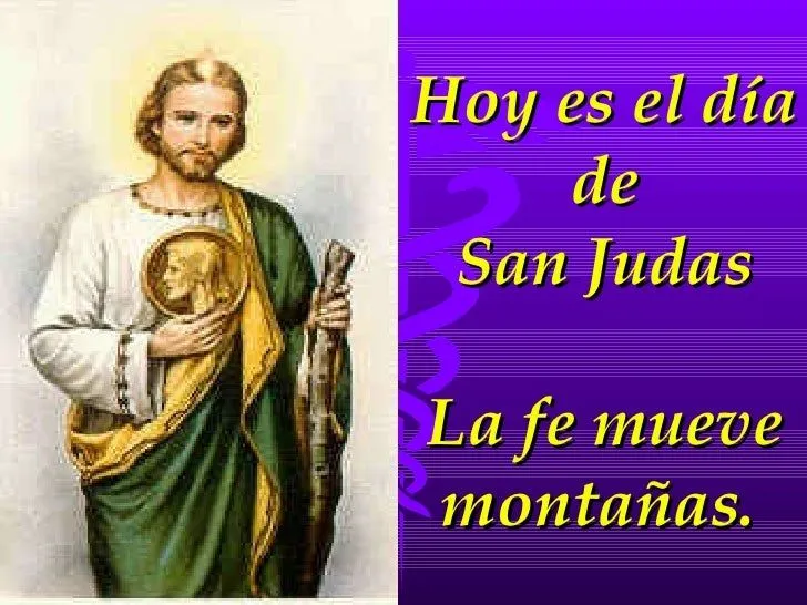 San Judas Tadeo 29655 | MOVDATA