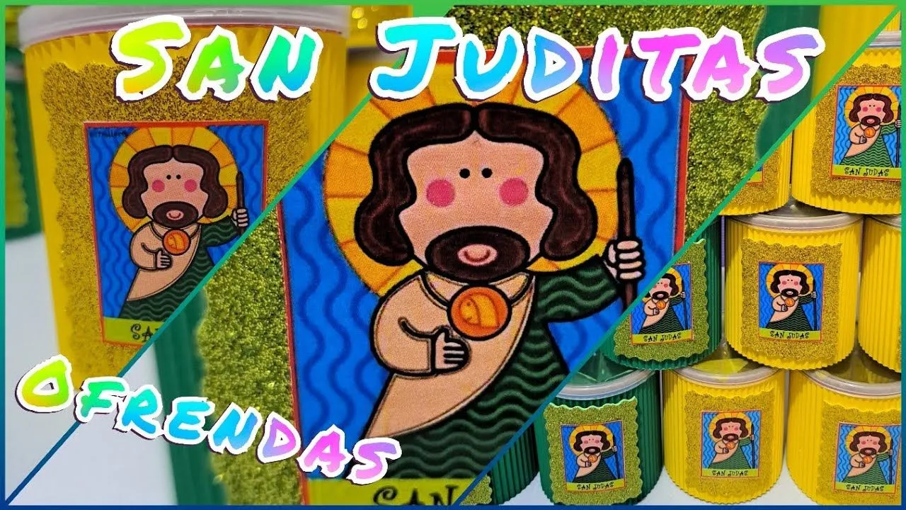 SAN JUDAS TADEO/ OFRENDAS KAWAII - YouTube
