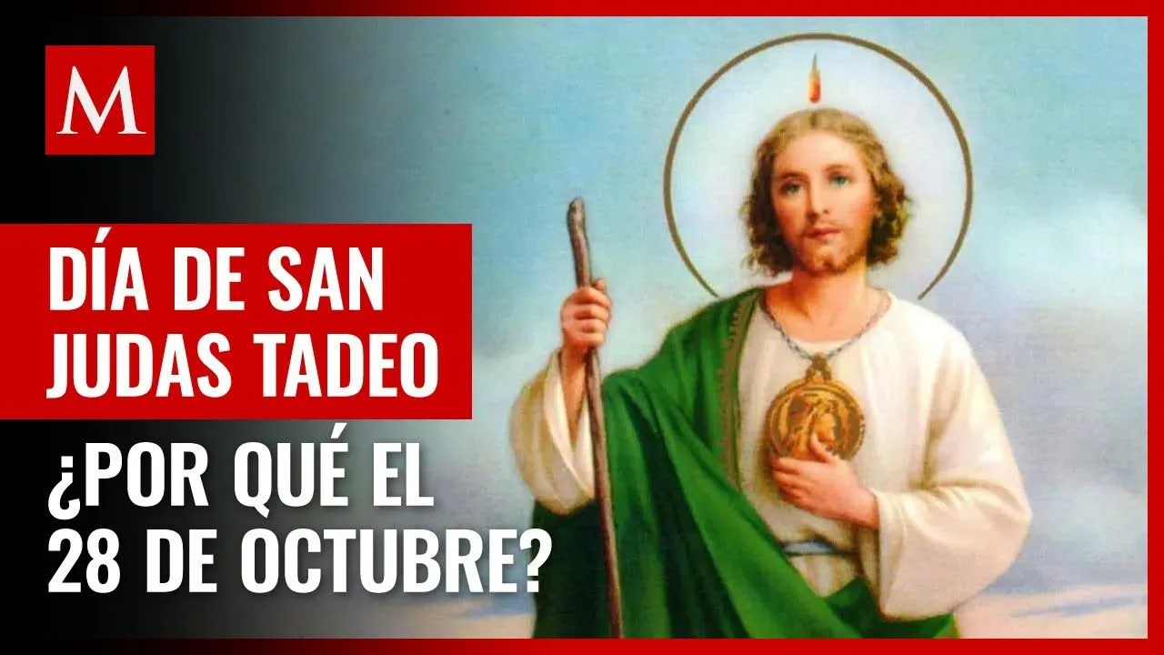 Día de San Judas Tadeo: ¿Quién fue y por qué se celebra el 28 de octubre? -  YouTube