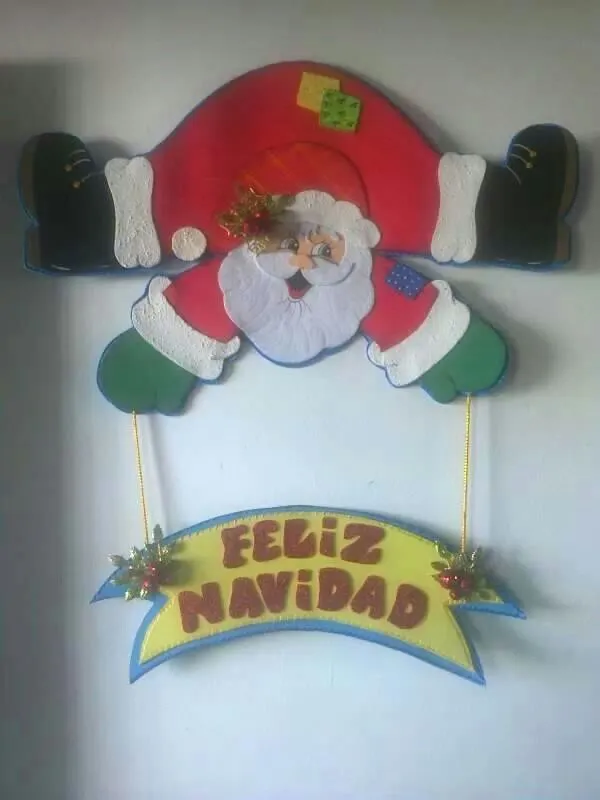San Nicolás en foami | Christmas ornaments, Holiday decor, Novelty christmas