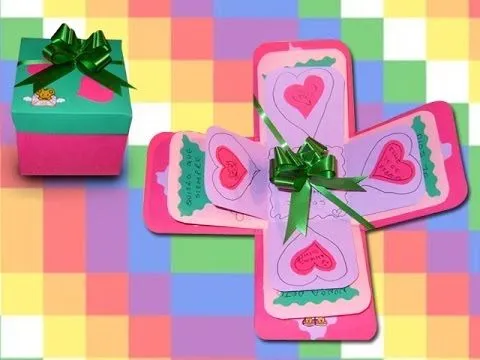 San Valentín DIY Preciosa Carta / Caja - YouTube