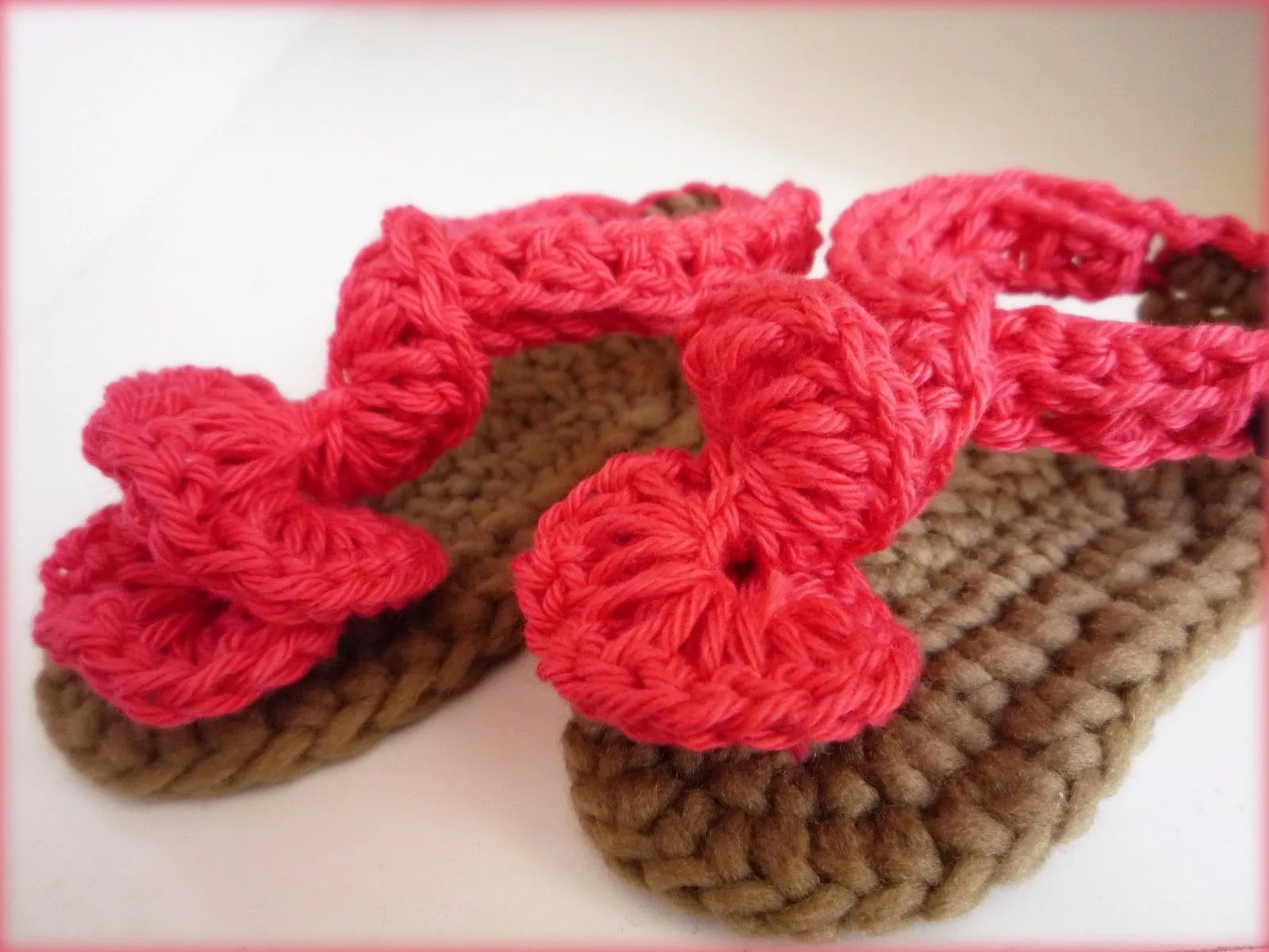 Sandalias para Bebé a Crochet - Ahuyama Crochet